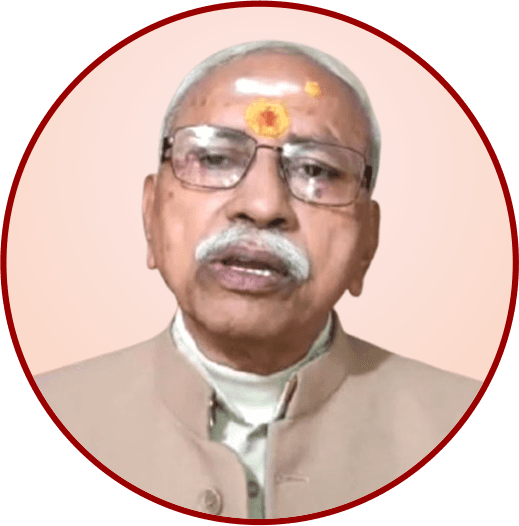 <p>Mr. Dinesh Chandra ji<br>Central Patron V.H.P.</p>