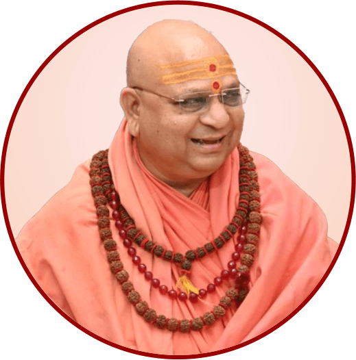 <p><strong>Shraddheya </strong>Acharya Mahamandaleshwar Swami<br>Balkanand Ji Maharaj</p>